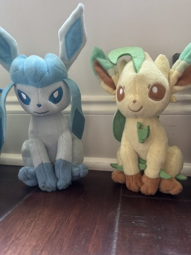 Lot Of 8 Tomy Pokémon Plush Stuffed Leafeon Vaporeon Umbreon Eevee Flareon 8-10” - Picture 6 of 24