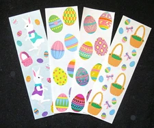Mrs Grossman Vintage Four Sheets 2x6 inch Easter Themed Sticker Sheets