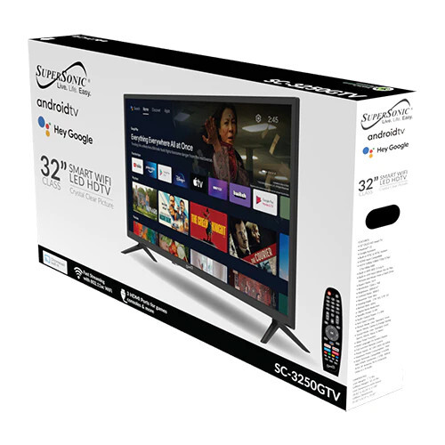 Supersonic Smart 32-inch FHD DLED TV with USB Input & Google Assistant NEW - Picture 2 of 6
