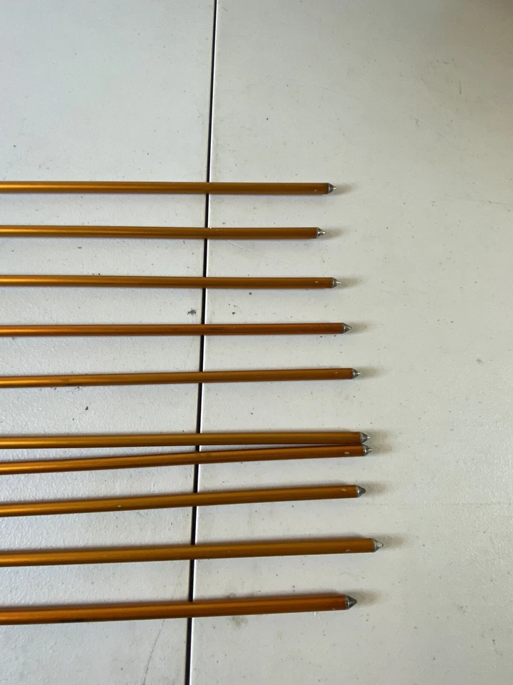 Vintage bow hunting arrow Genesis Easton 1820 lot orange 79S2 - Image 4 of 4