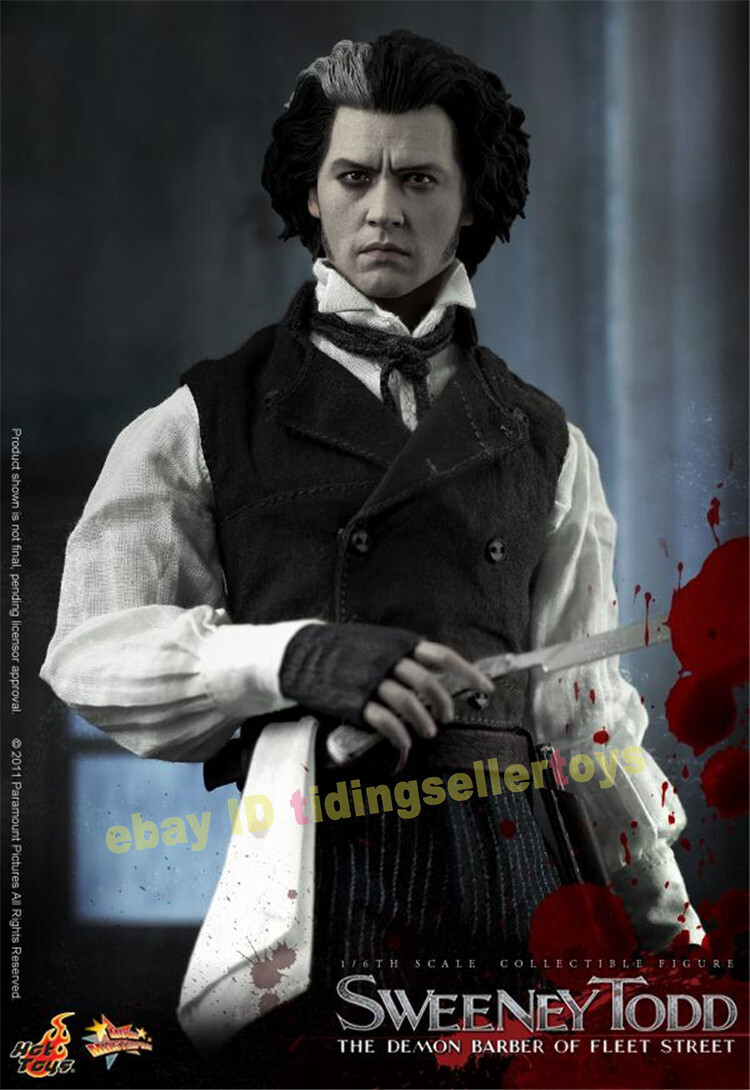 HOTTOYS Sweeney Todd Figure HT 1/6 Figures The Demon Barber