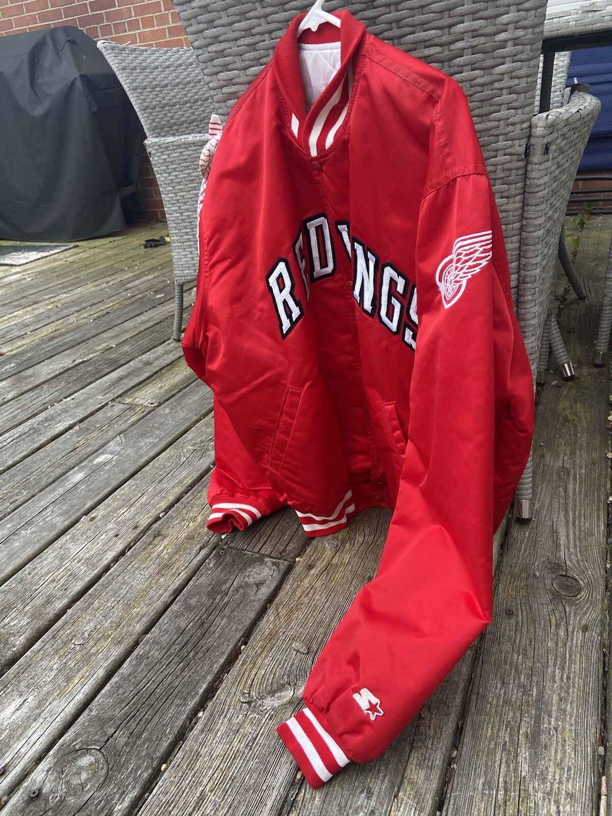 Red Wings Bomber Jacket - image 4