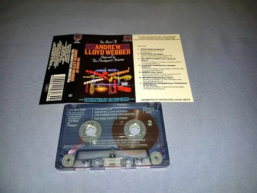 THE POWERPACK ORCHESTRA THE MUSIC OF ANDREW LLOYD WEBBER CASSETTE TAPE ALBUM - Picture 2 of 2
