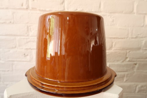 Vintage Hamilton Beach 415-1 Crock Watcher 4 Quart Brown Ceramic Pot Insert - Picture 5 of 5