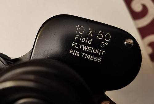 CHAMPION FULLY HARD COATED LUMINOUS RING 10X50 FIELD 5° FLYWEIGHT 35476 BINOCOLO - Picture 5 of 7