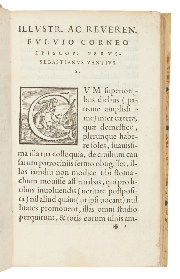 Vanzi 1554 Tractatus de Null. | 1st Aldine Edition | Brooker Copy | Vellum - Image 3 of 4