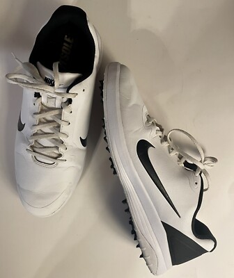 Nike Infinity Men s Golf White Black - 13 (and adjustable OSFA Nike Golf Cap)!
