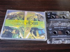 VARIOUS ARTISTS - STREET VIBES- DOUBLE CASSETTE TAPE ALBUM 1998