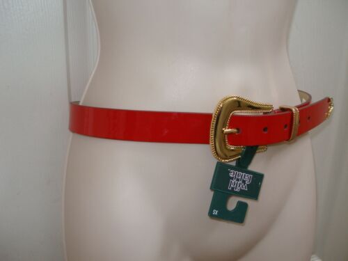 Sandy Duftler Designs Spur Belt for Equestrians Red Patent  display picture 1