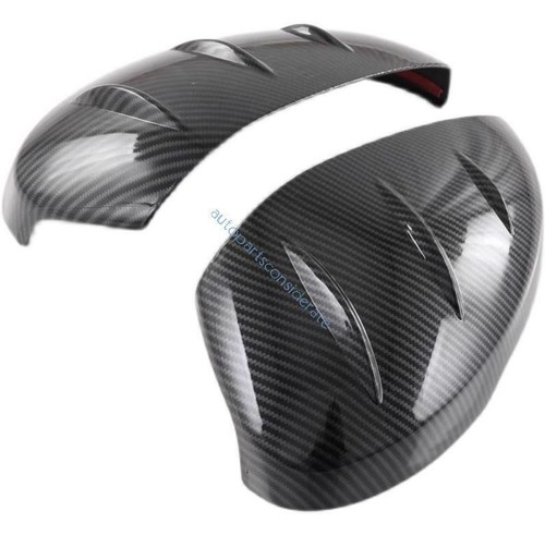 For Honda Civic 22-2023 2024 Carbon Fiber Rear View Side Door Mirror Cover 2pc - Bild 7 von 9