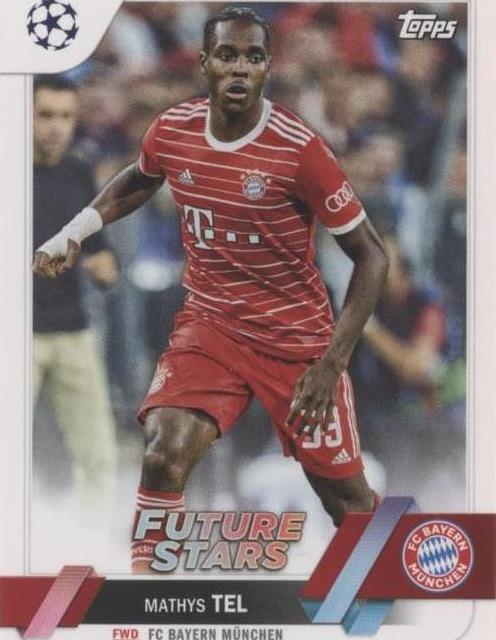 2022-23 Topps UEFA Club Competitions Mathys Tel #197 - 1 of 1