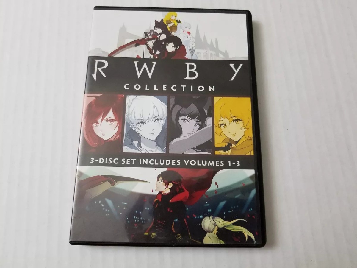 RWBY Collection 3 Disc Set Includes Volumes 1-3 DVD | eBay