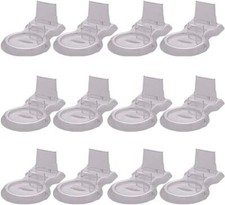 12 Pack Clear Teacups and Saucer Display Easel Stand Holder Dinnerware Display