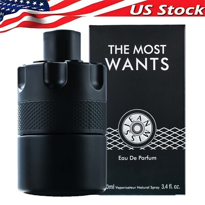 Azzaro The Most Wanted 3.4 OZ Eau De Parfum Intense Cologne for Men | New In Box