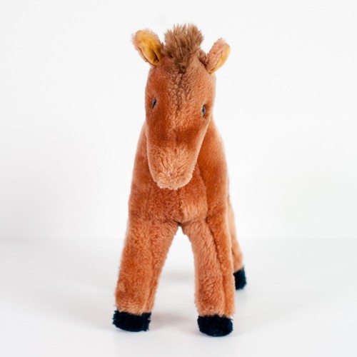Dakin Charlie Caballo Marrón De Colección 1975 Peluche 10" Peluche Juguete Poni - Imagen 2 de 8