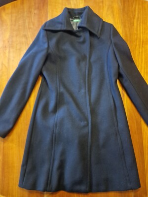 schöner Mantel, BENETTON, Damen, schwarz, 44