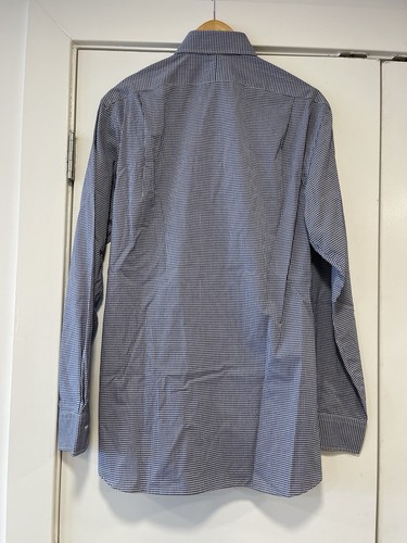 NEW NWT Mens Polo Ralph Lauren Dress Shirt Blue Gingham Sz Medium $125 - Picture 7 of 7