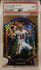 2020 Panini Select Tom Brady Die Cut Blue Prizm PSA 9 MINT