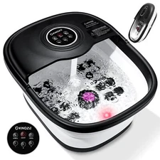 Collapsible Foot Spa Bath with Heat, Remote Control Temperature Control Spa Tub