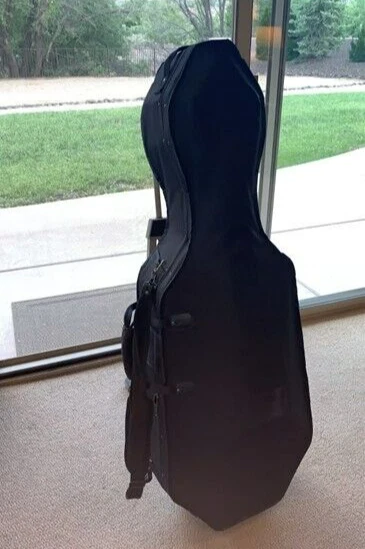 Violonchelo Palatino 3/4 VC455 con cuerdas helicore, arco FG real, bolsa de concierto, soporte Ingles Foto 4 de 4