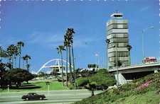 Los Angeles International Airport LAX Aviation 6x4 Postcard H35
