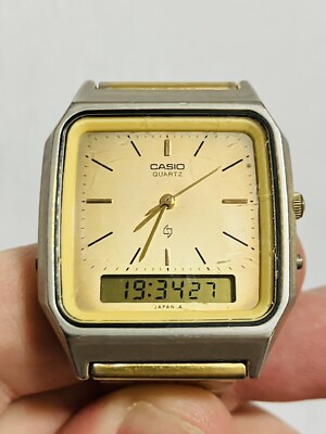 Orologio Da Polso Casio Donna | Ø 32 Mm | Cinturino Acciaio Dorato | Impermeabile 5 ATM | Quadrante Nero