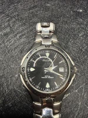 #ad Pulsar Quartz ref. VX32 X246 10bar Sport Diver NJL025632 $28.00