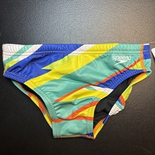Speedo Boys / Kids / Youth Swim Briefs Euro Brazilian Bathing Suit Size 26