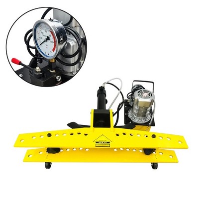 110V Electric Hydraulic Steel Pipe Bending Machine 0.87''-4.49'' 21 Ton