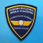 Republic of Macedonia Macedonian TRAFFIC POLICE Sleeve Badge Patch