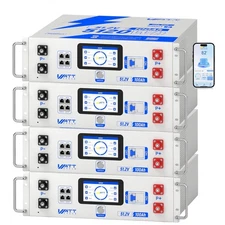 Updated 4Pack 48V 100AH Server Rack LiFePO4 Lithium Battery Rv Solar Off grid