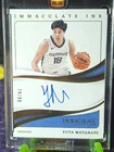 Panini Immaculate Ink Yuta Watanabe Memphis Grizzlies Auto 74/99 II-YTA