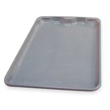 Mfg Tray 7803185172 Nest And Stack Box Lid Lid, Gray, Fiberglass