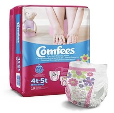 Comfees Premium Training Pants 6-Pack, Unisex, Size 4T-5T