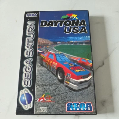 Daytona USA Sega Saturn PAL Complete CIB With Manual Video Game - Image 1 of 2