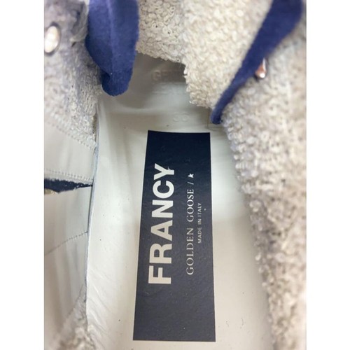 Golden Goose Women's High-cut Sneakers FRANCY Navy EU36/US6 86212c - Picture 5 of 24