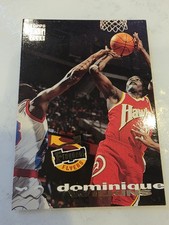 1993 Topps Stadium Club Dominique Wilkins Frequent Flyers 182 Hall Of Fame