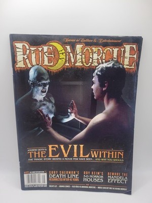 RUE MORGUE magazine Issue #177 July-August 2017  The Evil Within