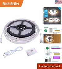Elegant 120V LED Strip Lights – Dimmable, Waterproof Lighting for All Occasions