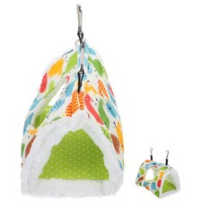 Warm Bird Nest Bird Hammock Parrot Cage Hanging House Birds Nest for Winter