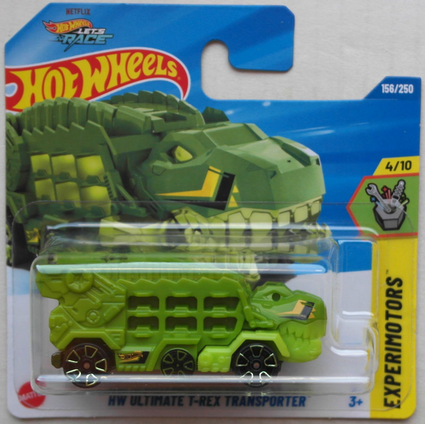 Hot Wheels Hw Ultimate T-Rex Transporter GrüN Experimotors Neu/Ovp Spielzeugauto-image