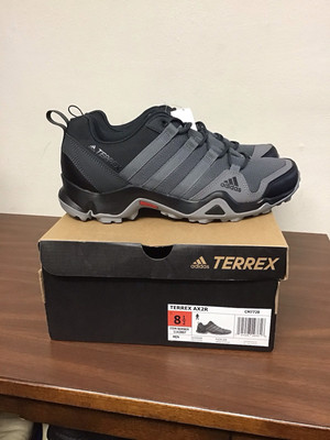 NEW Adidas Terrex AX2R Gray Outdoor Trail Running Shoes Men s 8.5