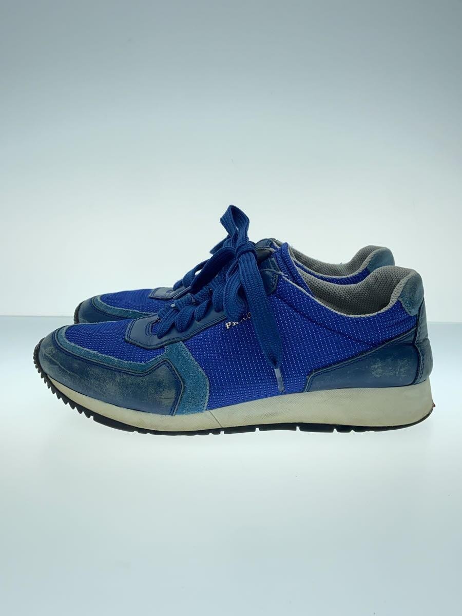 Prada Low-Cut Sneakers in Navy Blue size 37.5