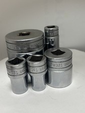 Snap On 12 38 Drive Sockets Lot Of 5 Assorted Snap On 12 38 Drive Sockets Lot Of 5 Assorted
