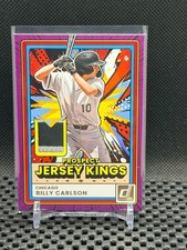 Billy Carlson 2026 Donruss Prospect Kings Jersey Patch Purple (Jersey #) #10/49