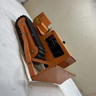 Vintage Tonka Bulldozer 1960s Orange 🍊