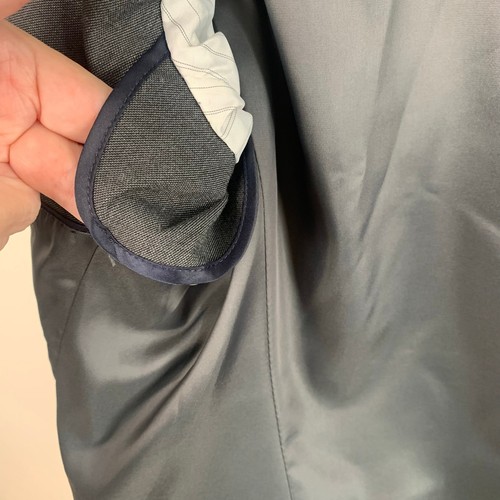 Banana Republic Size 40R 2-Piece Suit w/ Blazer Jacket Gray Slim Fit - Picture 8 of 16