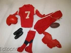 VINTAGE BARBIE KEN DOLL FASHION CLOTHES #799 TOUCHDOWN FOOTBALL SET COMPLETE
