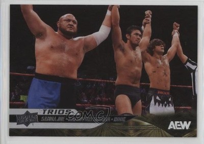 2025 AEW All Elite Wrestling Trios Pyro Hook Samoa Joe Katsuyori Shibata #87 1u6
