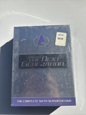 Star Trek The Next Generation The Complete Sixth Season DVD Box Set New Sealed